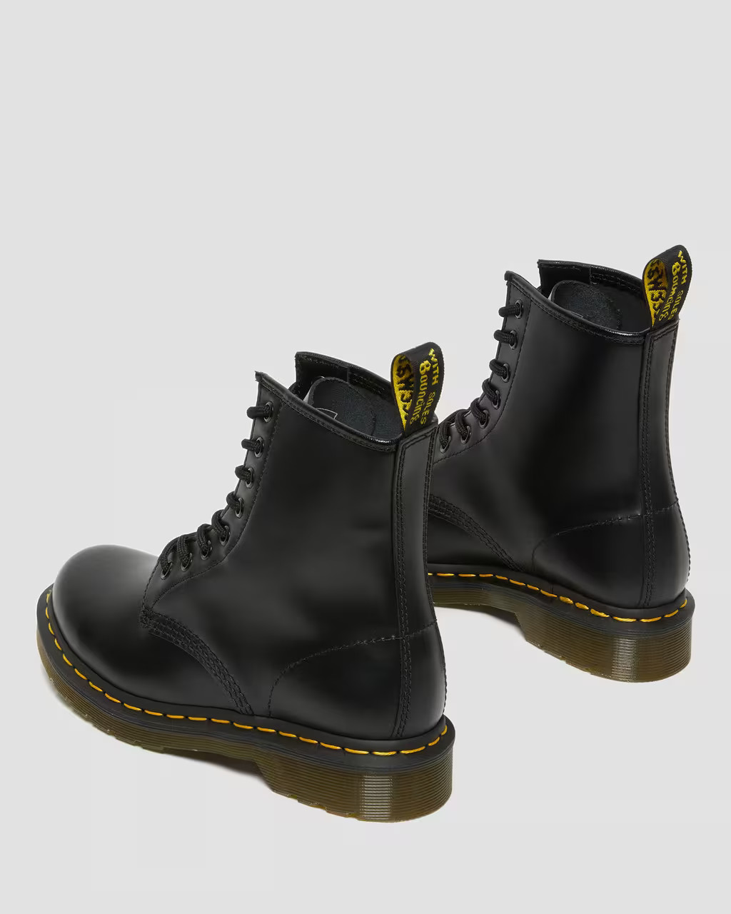 Dr. Martens 1460 W Women’s Black Smooth Leather Boots 11821006 Brand New