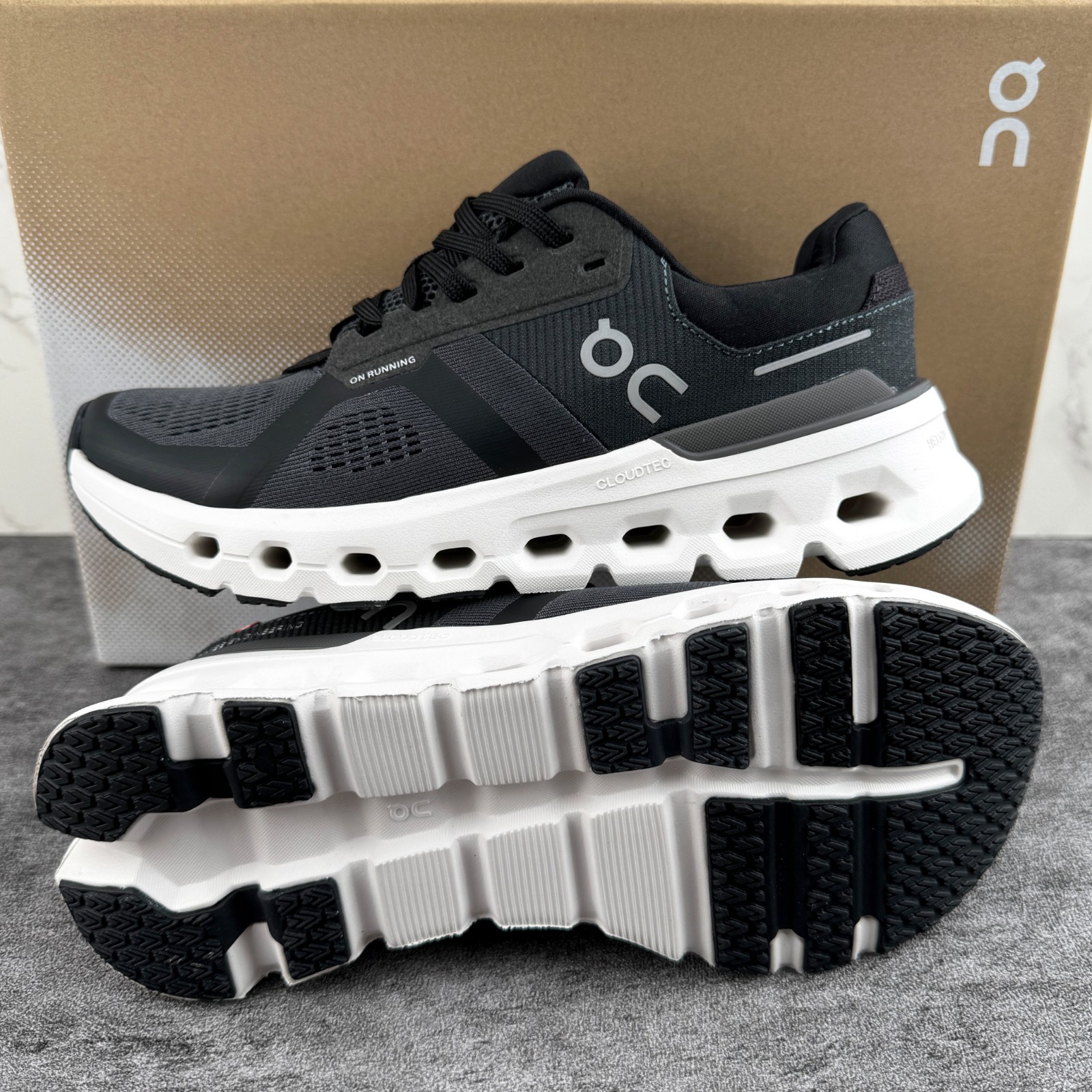 NEW On CLOUDRUNNER 2 Women’s Running Shoes Eclipse | Black US Sizes 6-9.5