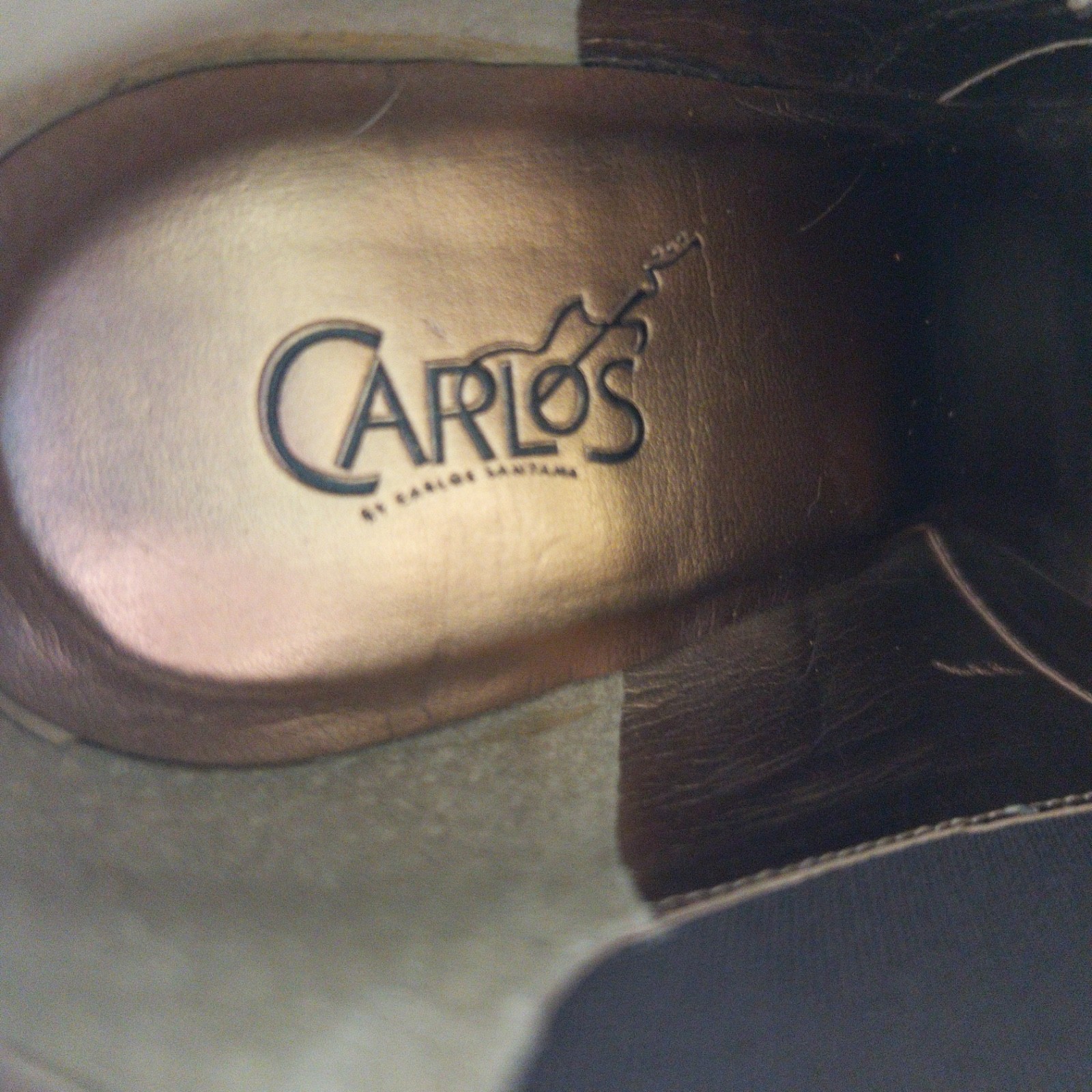 Carlos Indie Sleaze Metallic Pointy Western Grunge Patchwork Torch Boots 7.5