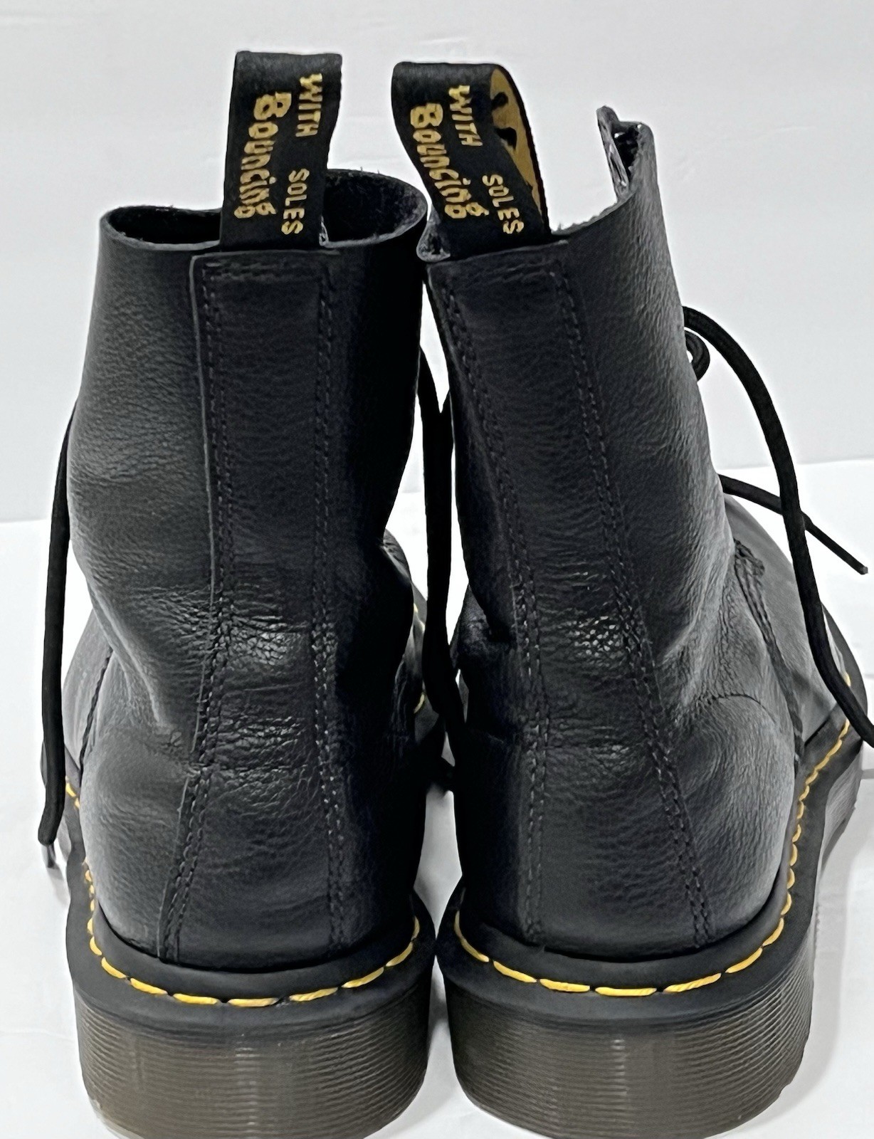Dr. Martens 1460 Pascal Virginia Leather Boots Black Size: Wmn’s 8 / Men’s 7