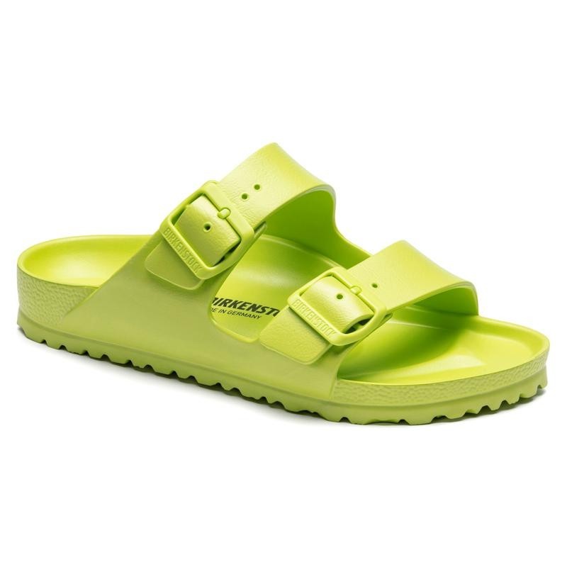 Birkenstock Arizona EVA Flip Flop Sandals Active Lime EUR 38 US 7 N New