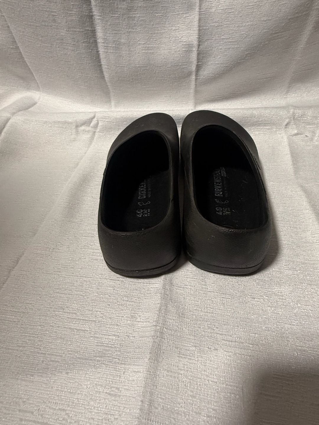 Birkenstock Super-Birki Polyurethane Clogs Black Sz 9
