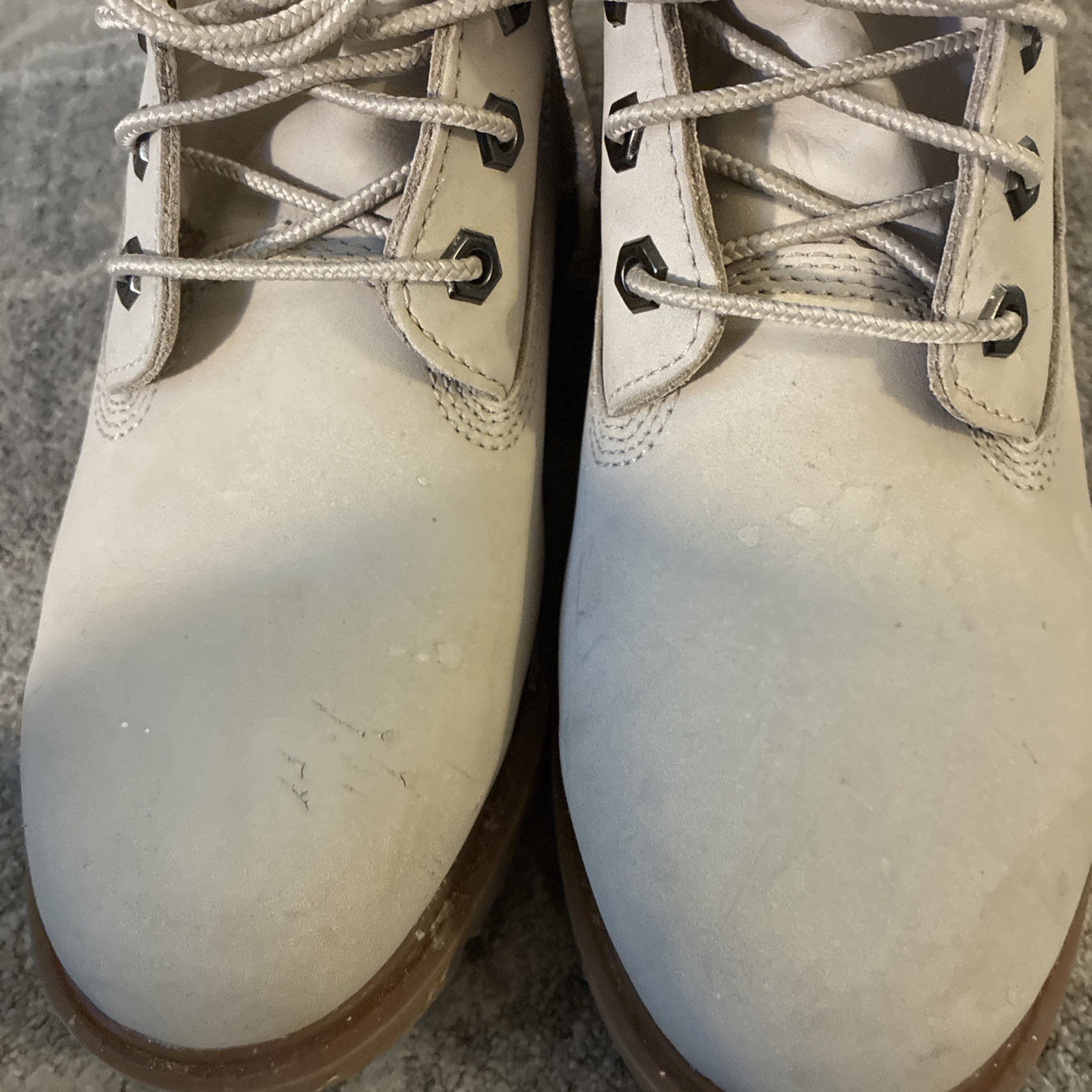 Timberland Linden Woods 6″ Waterproof Boots Light Taupe Nubuck Women’s Size 7.5