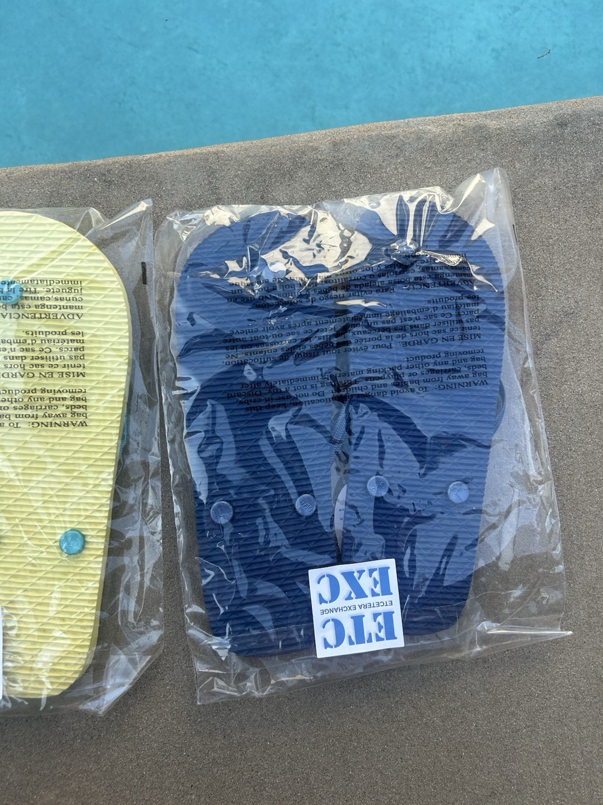 4 Pair Juncture Women’s Flip Flops L 9/10 Beach Summer NWT Tropical Lot