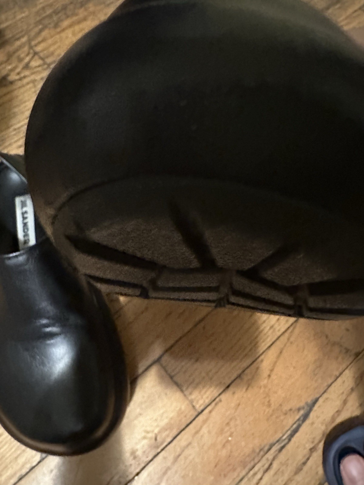 Retail $1,280 Jil Sander Sabot Leather Sandals Clogs 37 Black Mules Slide Italy