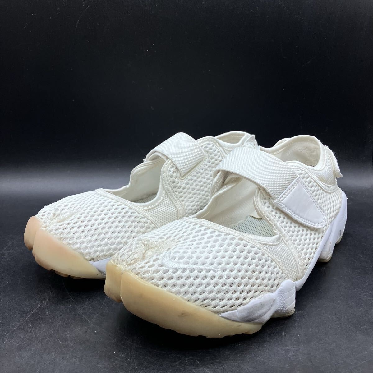 Nike Women’s Air Rift BR Breathe 848386-100 White Platinum US8 (W) No Box G+ -2