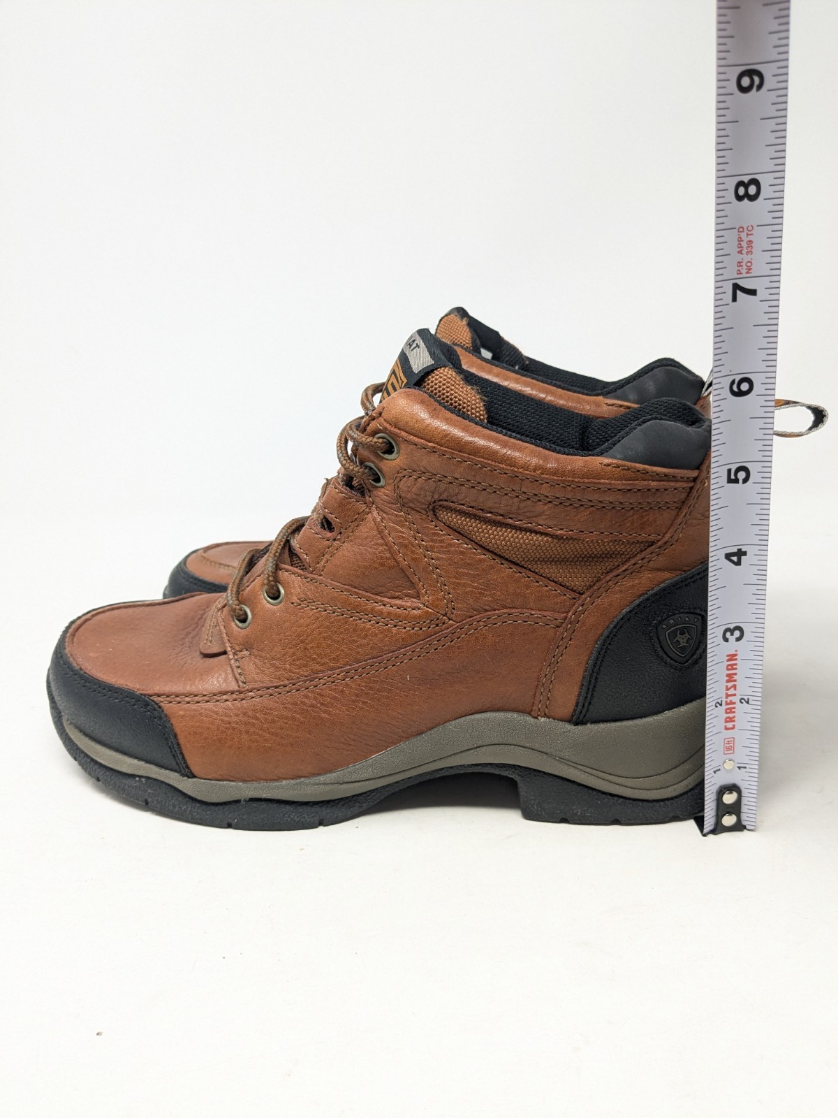 New Ariat Style 70080 ATS Womens Terrain Hiking Endurance Brown Boots Size 7.5B