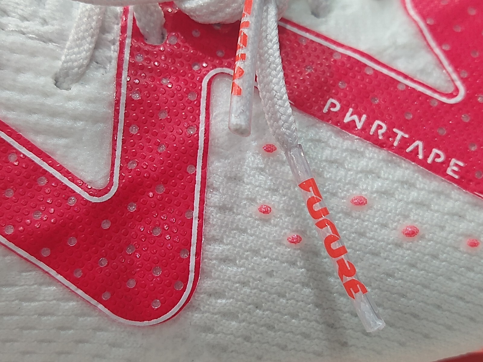 Puma WOMEN’S Future Ultimate FG AG Soccer – Size: 10.5 – 107356 01 – White / Red