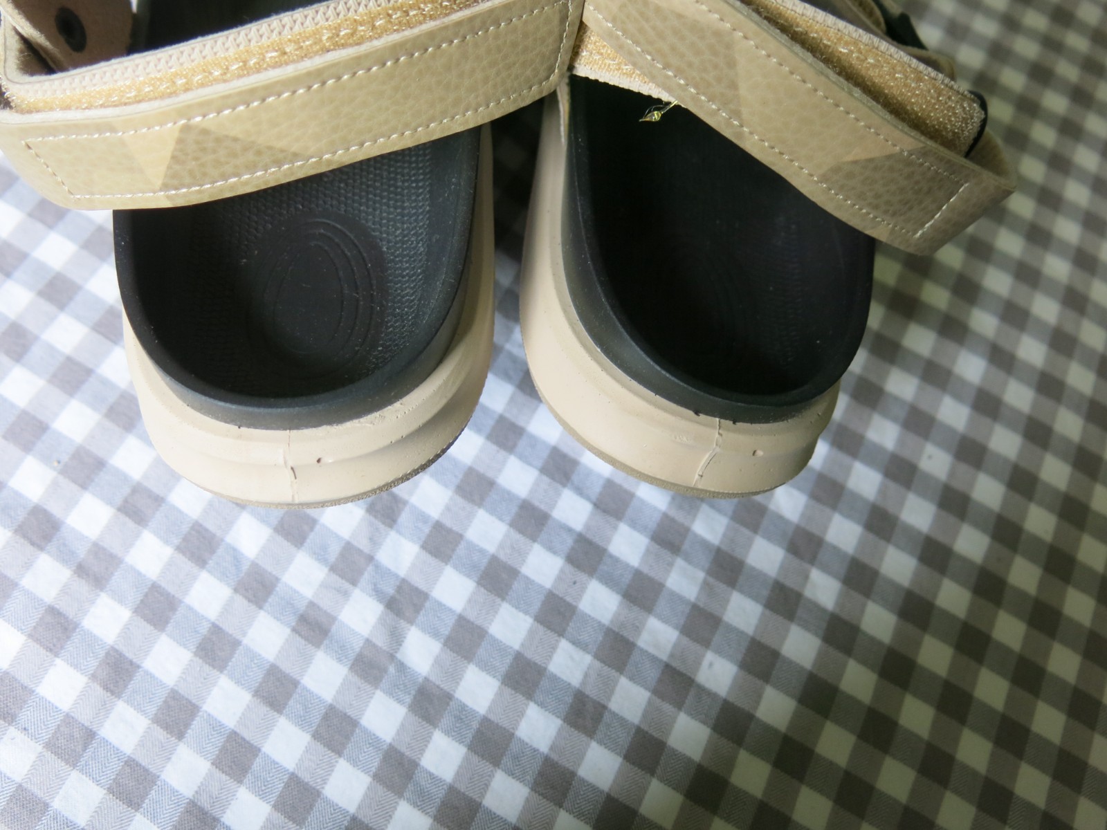 Birkenstock Kalahari futura geometric camo beige EU 38 US 7-7.5 regular/wide