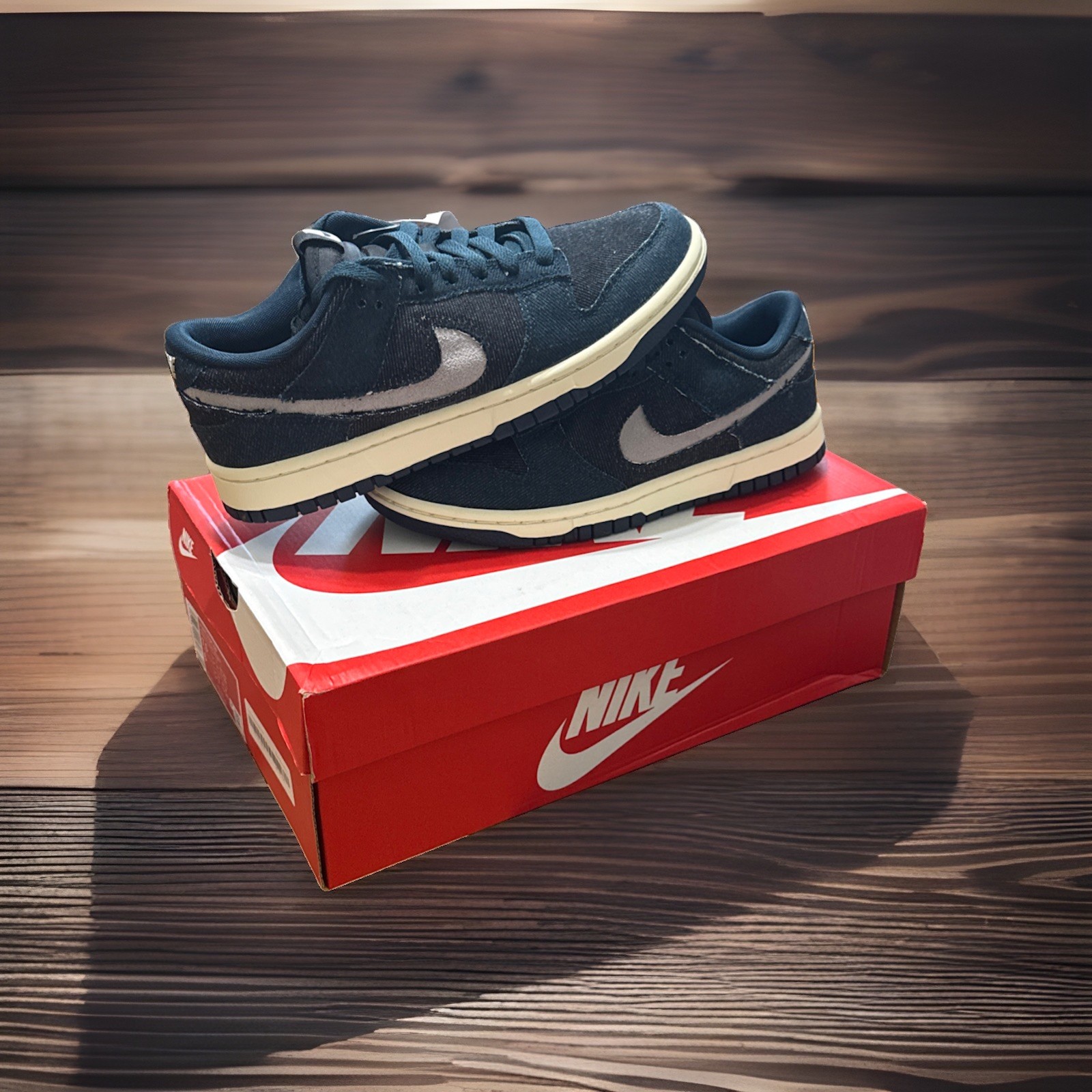🔥 Nike Dunk Low Armory Navy Denim W – HF1985-400