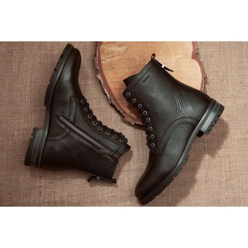 Barbour Women’s Christina Combat & Lace-up Derby Boots Booties UK 6 / US Size 8