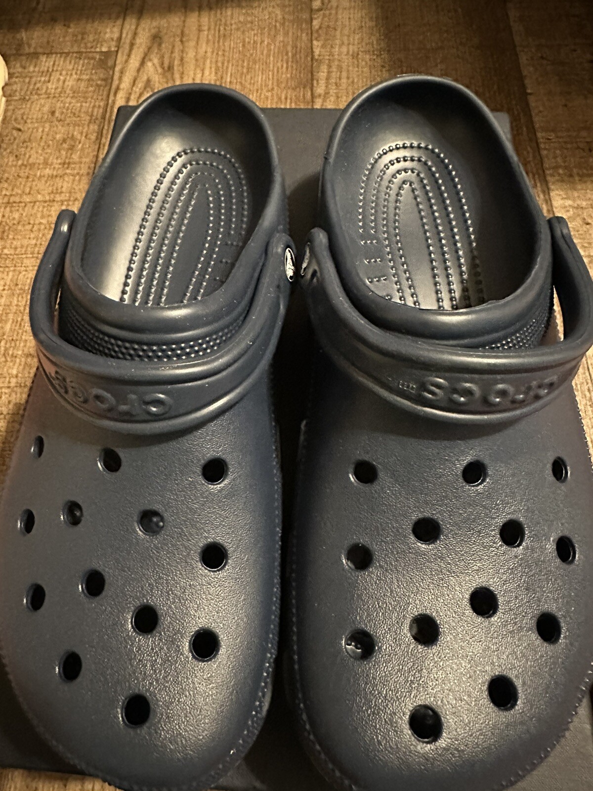 Brand New Original Crocs Unisex Adult Classic Clogs – Navy W13/M11