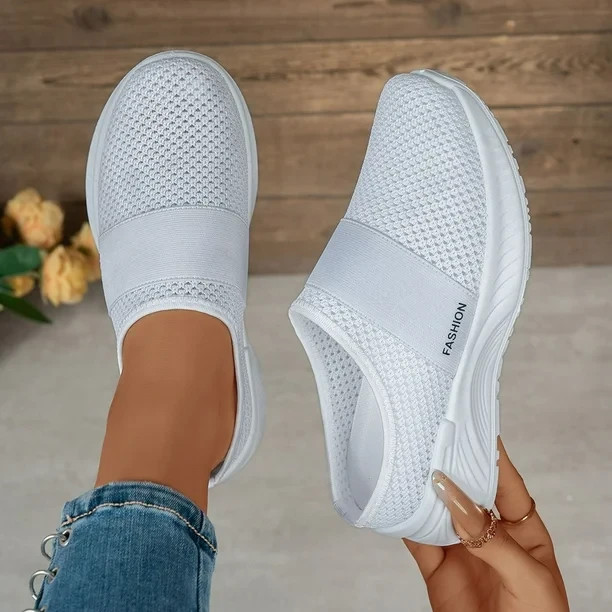 Orthopedic Shoes Women’s Air Cushion Slippers Open Back Diabetic Size Shoes 10.5