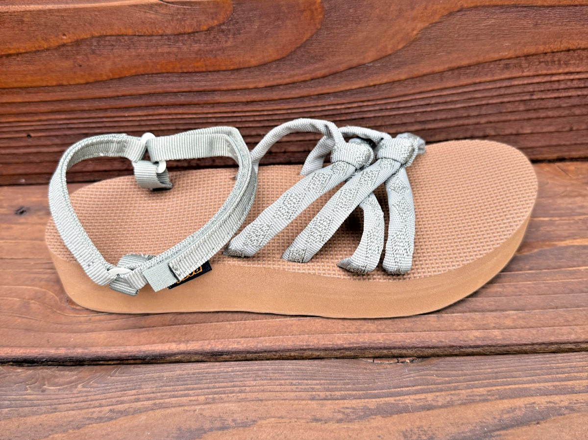 Teva Midform Kena Slim Strappy Casual Sandal – Seagrass Multi – Sz US 7 – New
