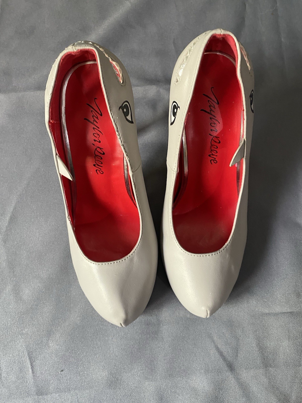 Taylor Reeve platform heels Pumps Shark And Mermaid Design Sole 8M