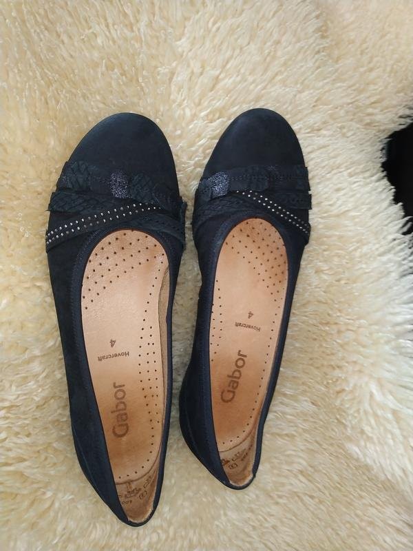 Women Gabor heels black nubuck 37 #7TEW