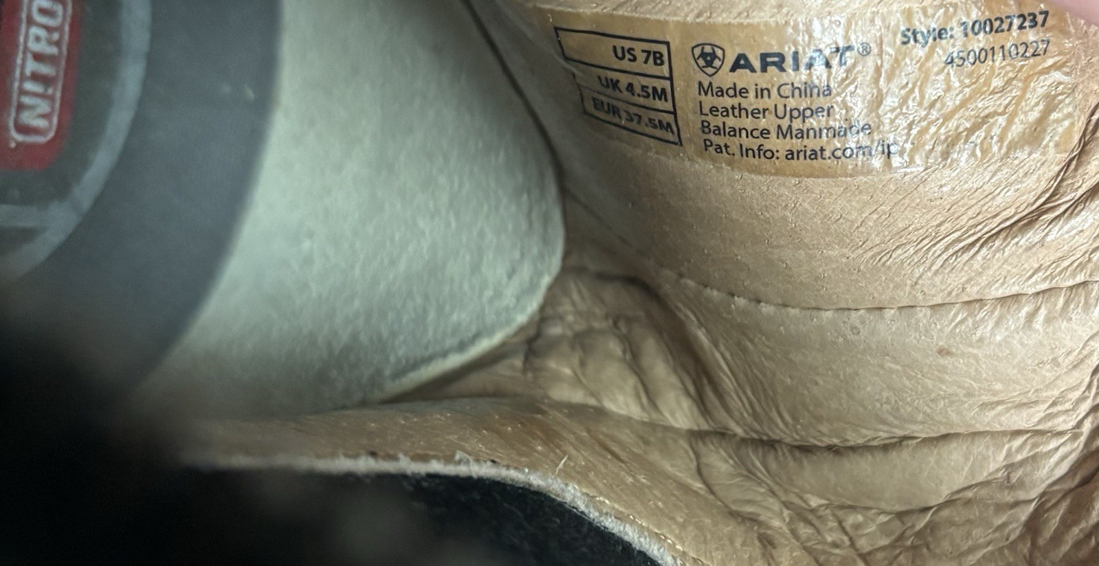 Ariat Women’s Devon Nitro Paddock Boot 7B