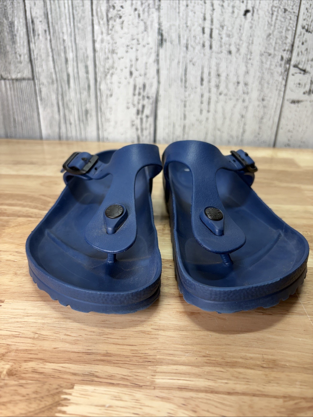 Birkenstock Gizeh Navy EVA Foam Size 38 EU