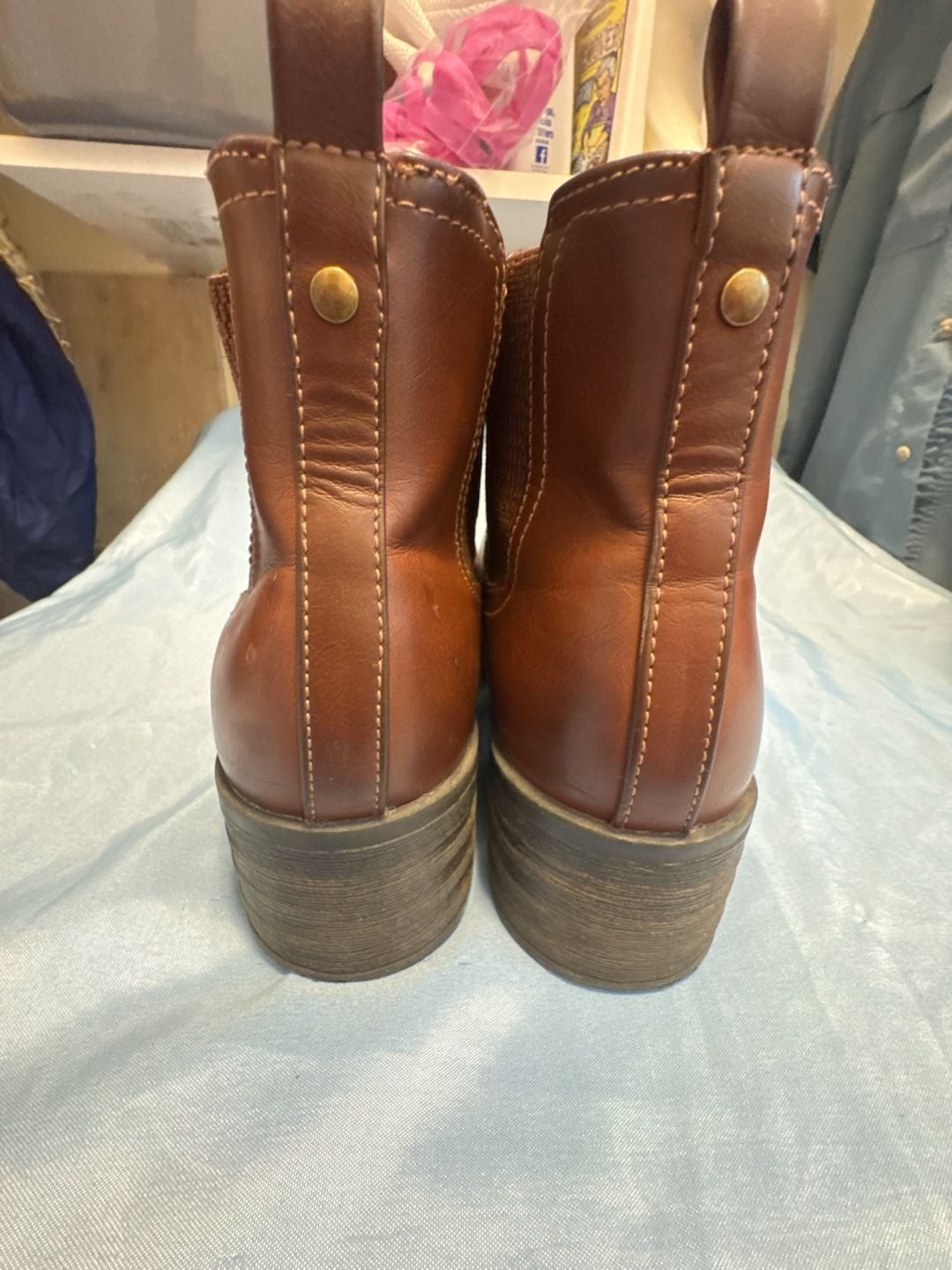 Camden Rock Brown Juno Women’s Size 11 Ankle Boots