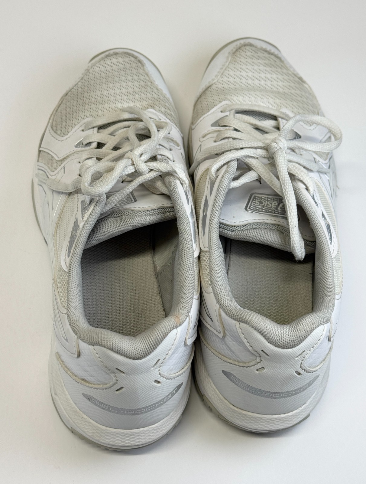 Asics Gel-Rocket 10 1072A056 Womens Size 7.5 Sneakers White Volleyball Shoes