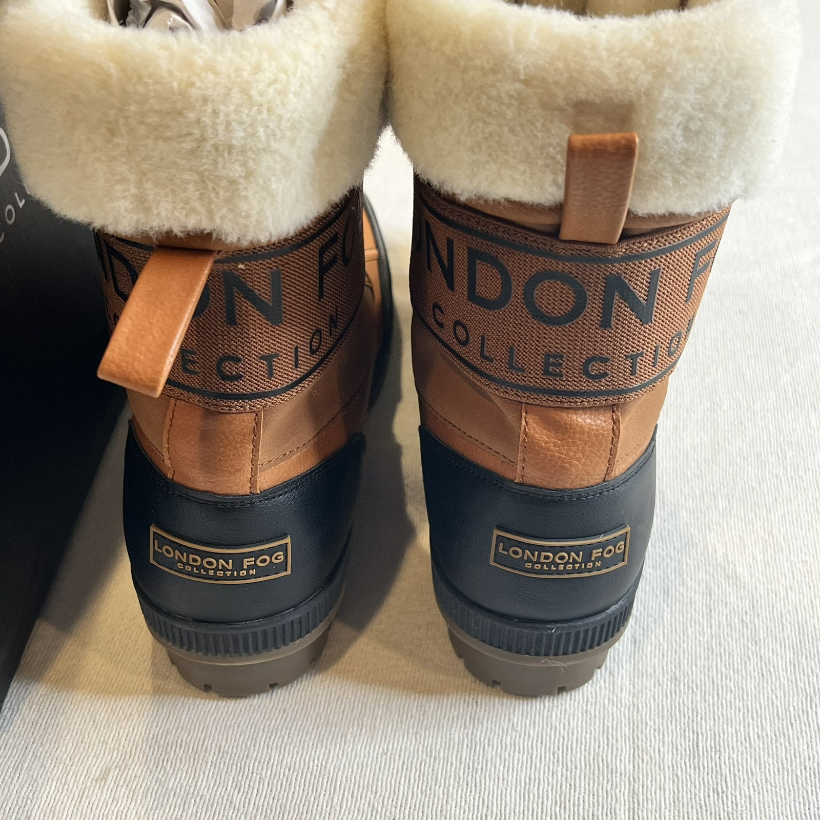 ￼London Fog Womens Boots Size 10M.MLFW Milly Combo Not Available In Retail store
