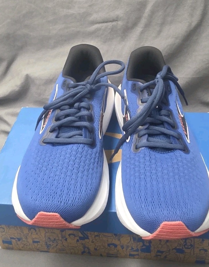 Brooks Glycerin GTS 21 Running Shoes Blue Pink Women Size 8 NWB