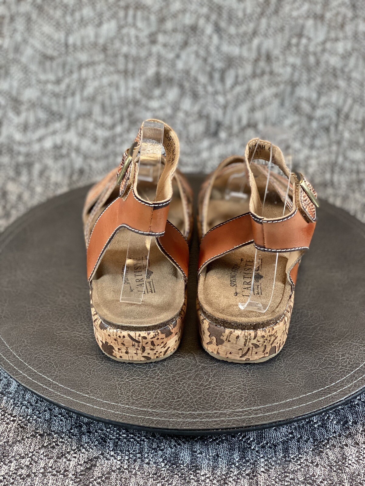 L’Artiste by Spring Step Christina Platform Sandal Size 41