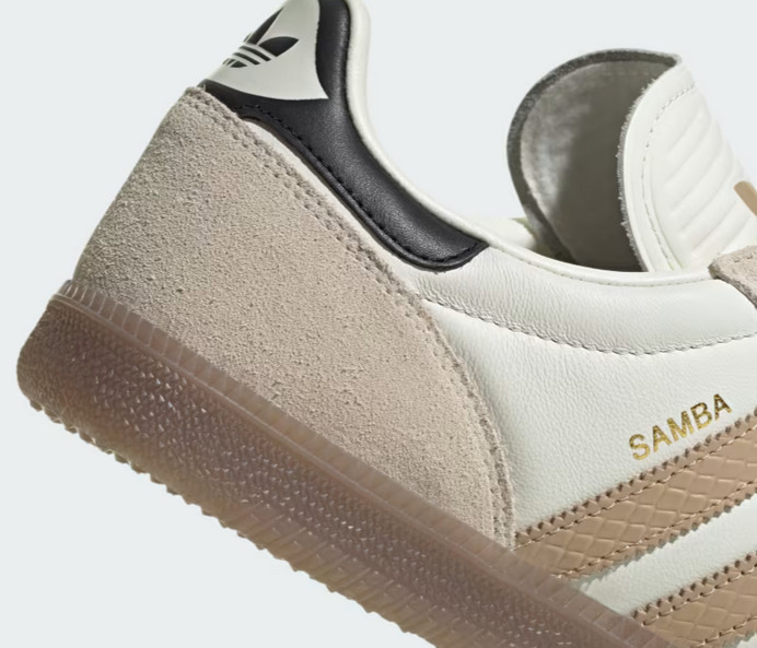Adidas Samba JP Off White / Magic Beige / Core Black Shoes Sneakers JQ7824 (G)