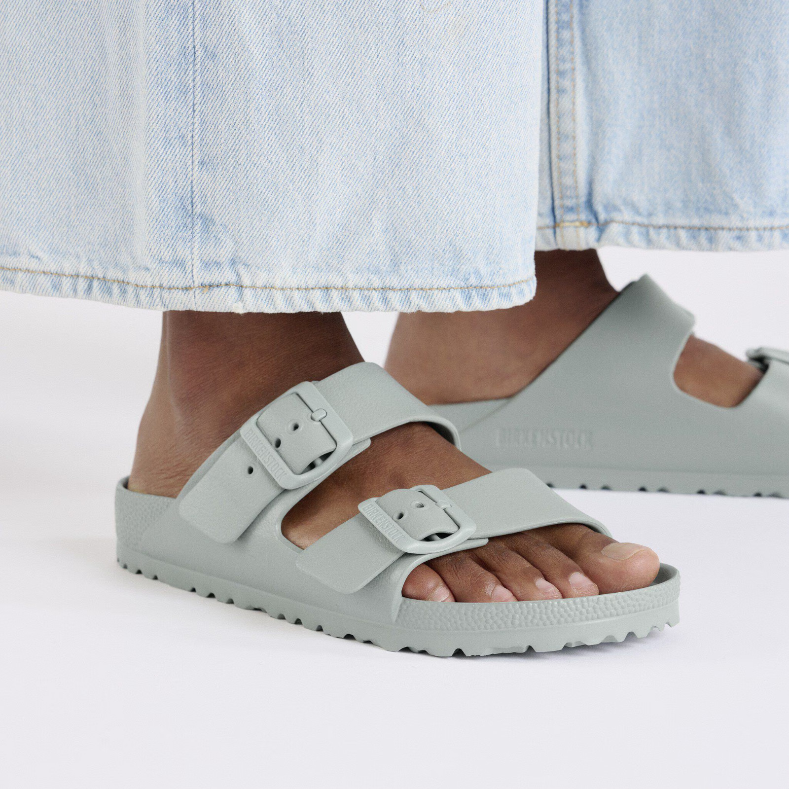 Birkenstock Arizona EVA Flip Flop Sandals Pure Sage US 5 EUR 36 Narrow New