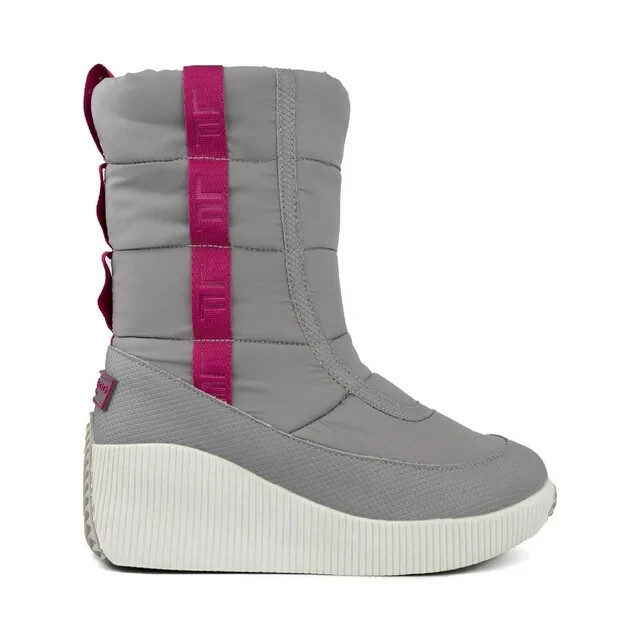 London Fog Women’s Cheslee Cold Weather Boots Grey Size 8M