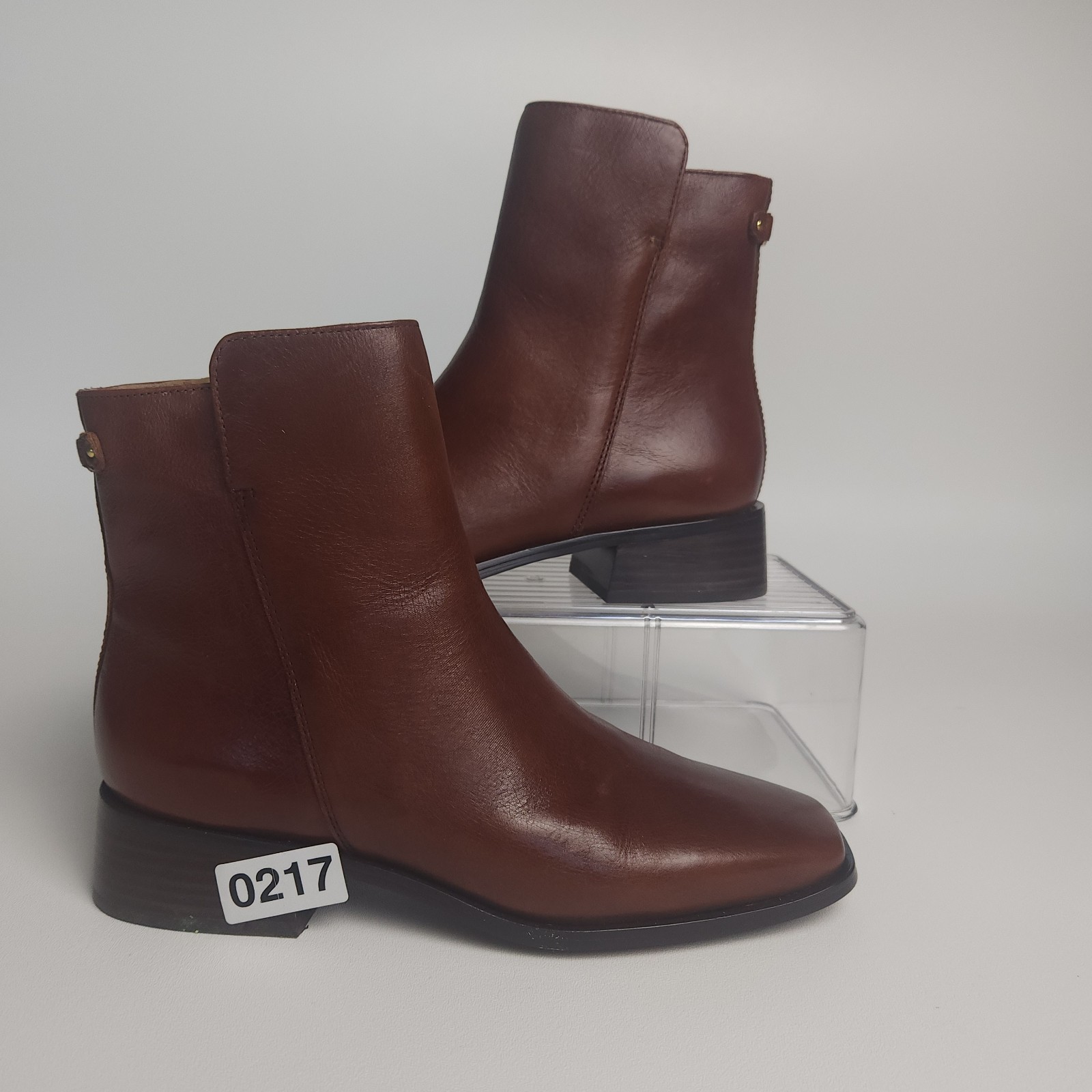 Sam Edelman Women’s Brandy Leather Thatcher Ankle Boot Size 7.5 M