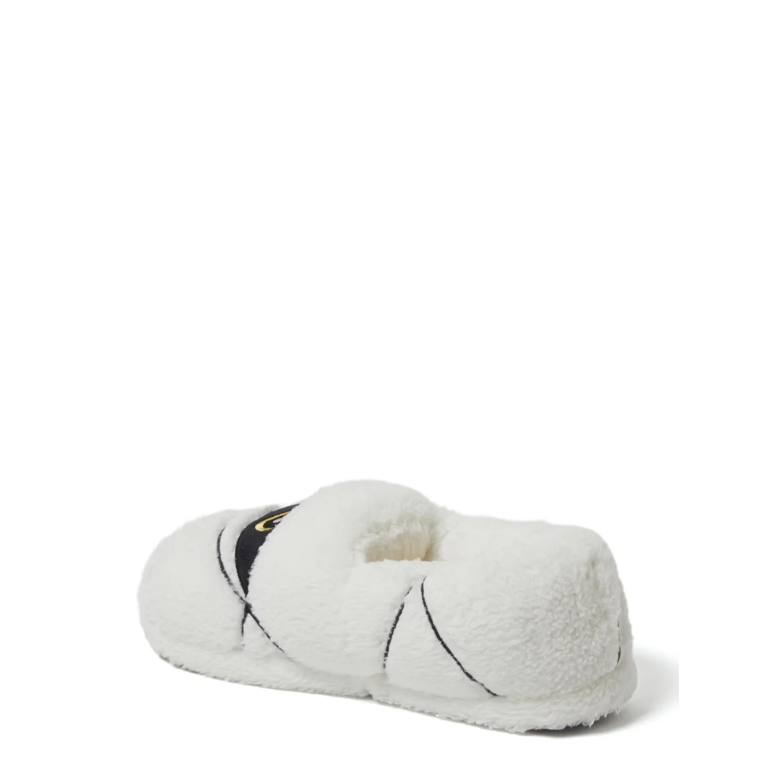 Dearfoams Cozy Comfort Halloween Mummy Closed Back Slippers (W 11-12 / M 9-10)