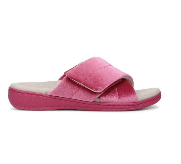 VIONIC Relax II Slippers Sable Velvet Color, New, All Size