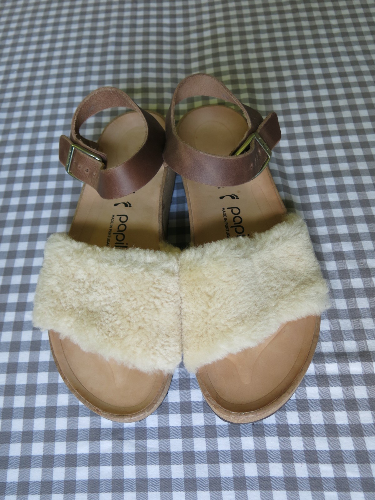 Papillio by Birkenstock Glenda Teddy Shearling eggshell EU 41 US women 10-10.5