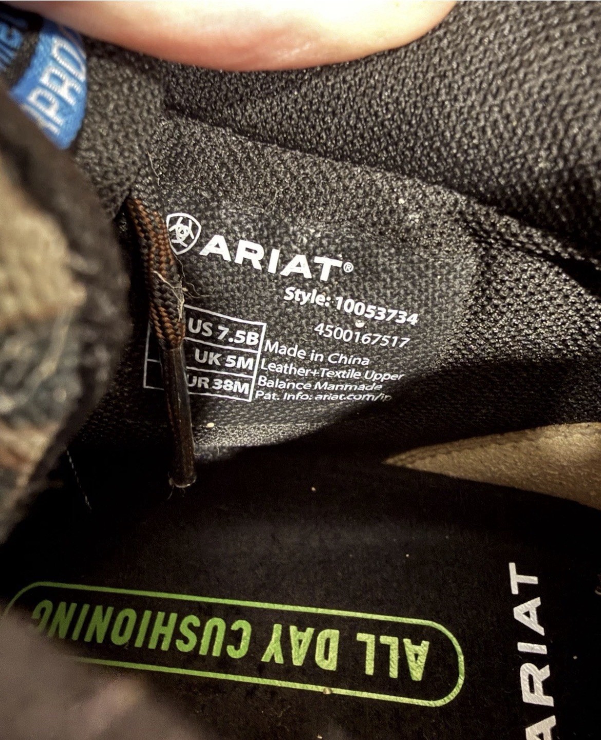Ariat Women’s Terrain H2O Waterproof Hiking Boots 7.5 Camo Leopard NWT 10053734