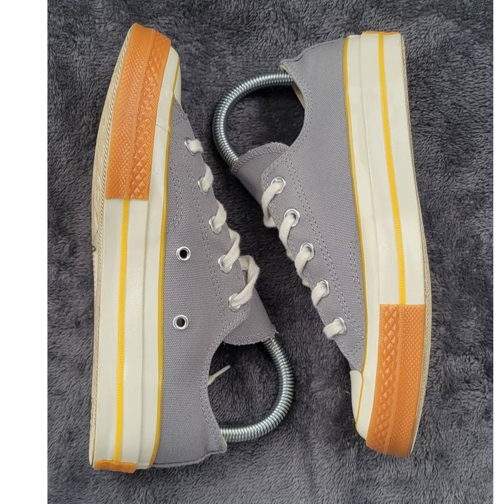 Converse Chuck 70 Pop Toe Low Top Sneaker Gray Mens 4 Womens 6