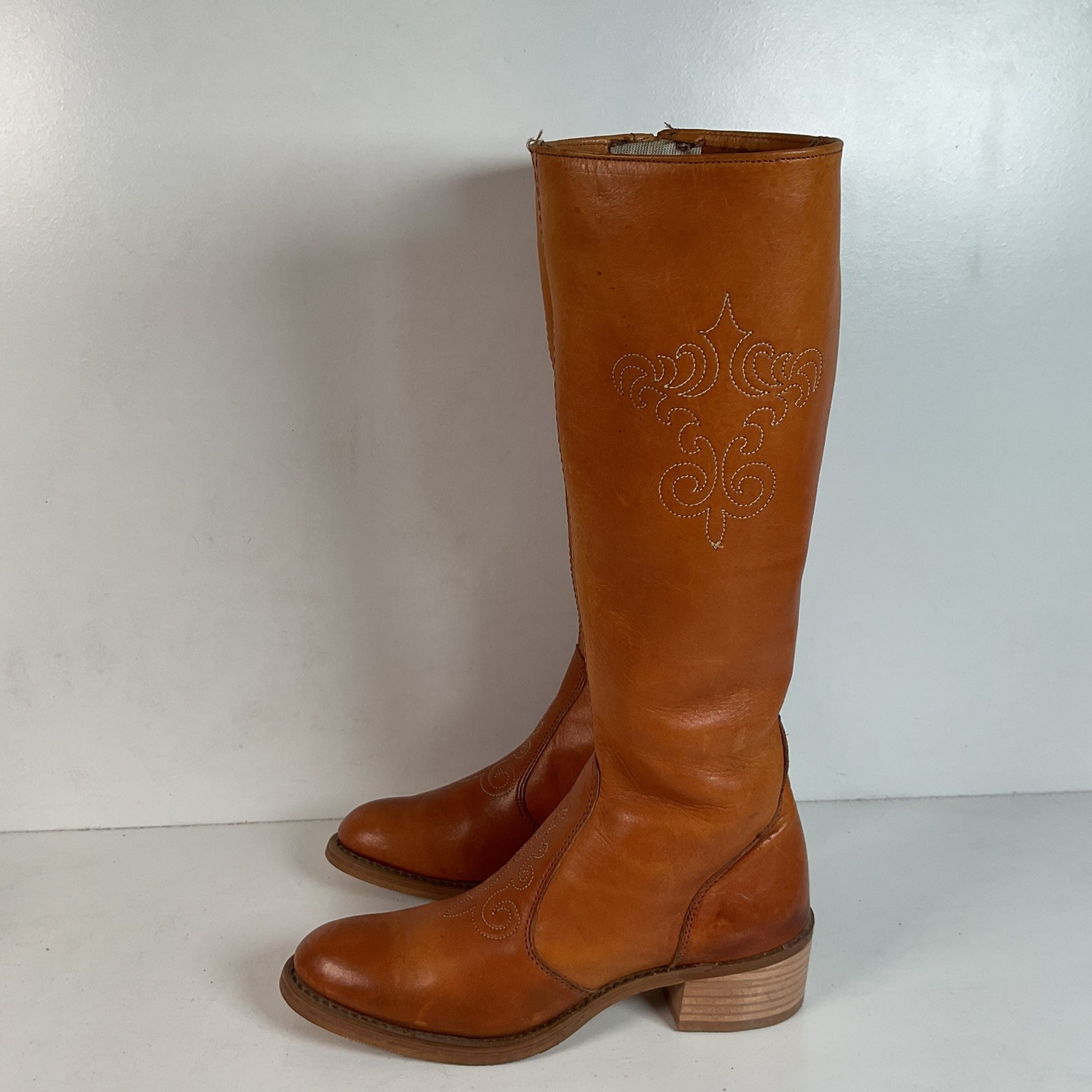 Vintage Wrangler Campus Boots | Platform | 1970s | USA Made | Women’s 7 N