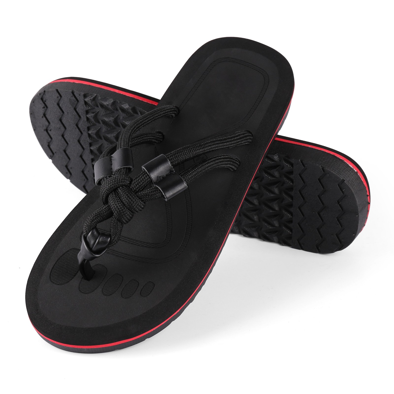 Premium High Quality Material Unisex Flip Flops Knotted Sandal
