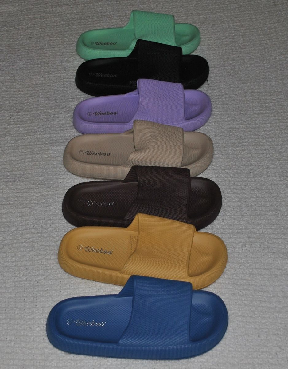 Cozy Pillow Slides Anti-Slip Sandals Ultra Soft Slippers Cloud Home Outdoor Shoe
