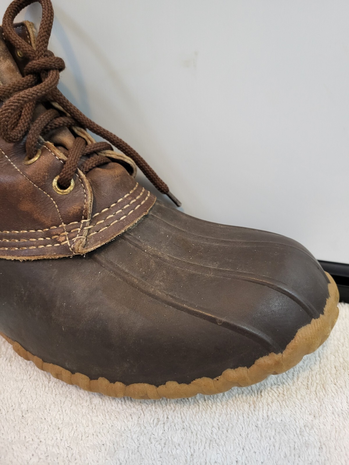 Vintage LL Bean Boots Womens 8 Maine Waterproof Hunting Shoe Duck Boot