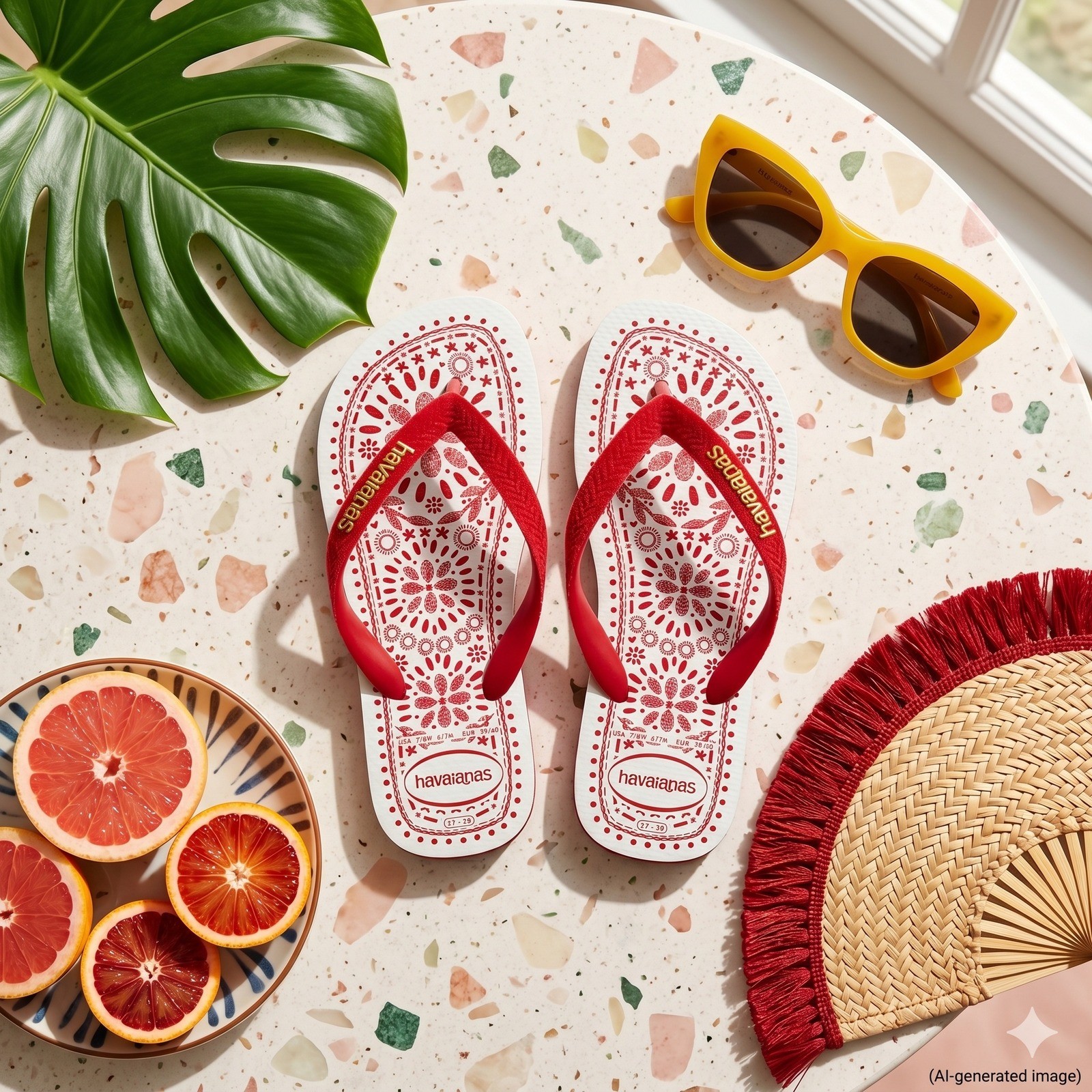 TPPR0071 | W’s 7/8 | Havaianas Riviera Velvet flip flops / sandals