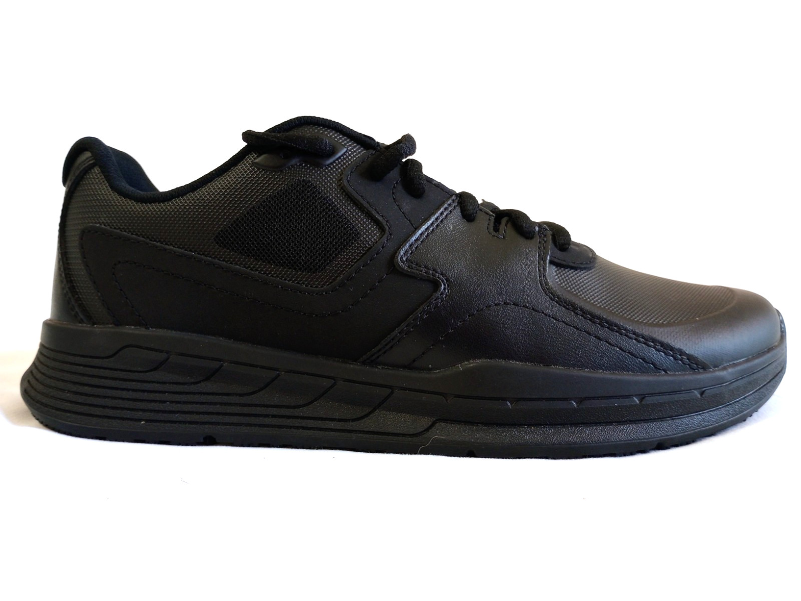 Shoes for Crews Falcon III Women’s Non Slip Work Shoes, Sneakers, Black, Size 10