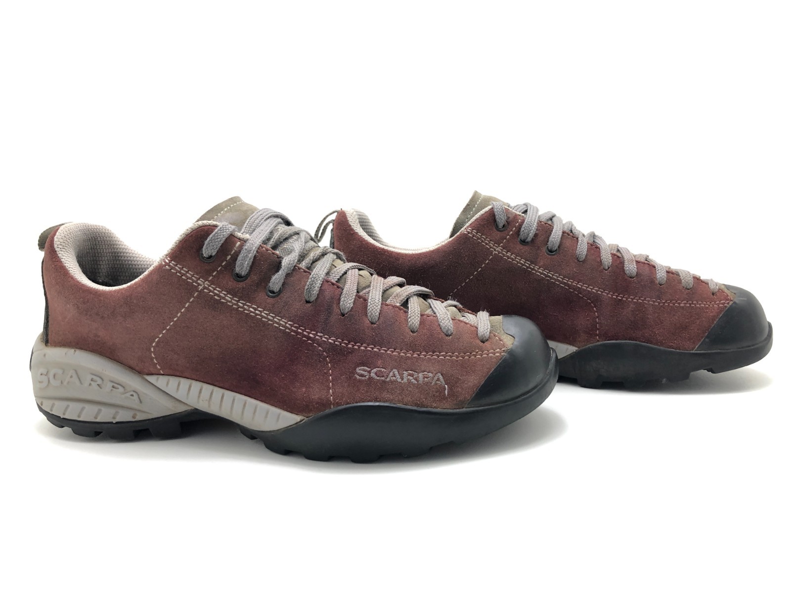 Scarpa Mojito women’s hiking boots size 39 trekking shoes hiking shoes comfort Red