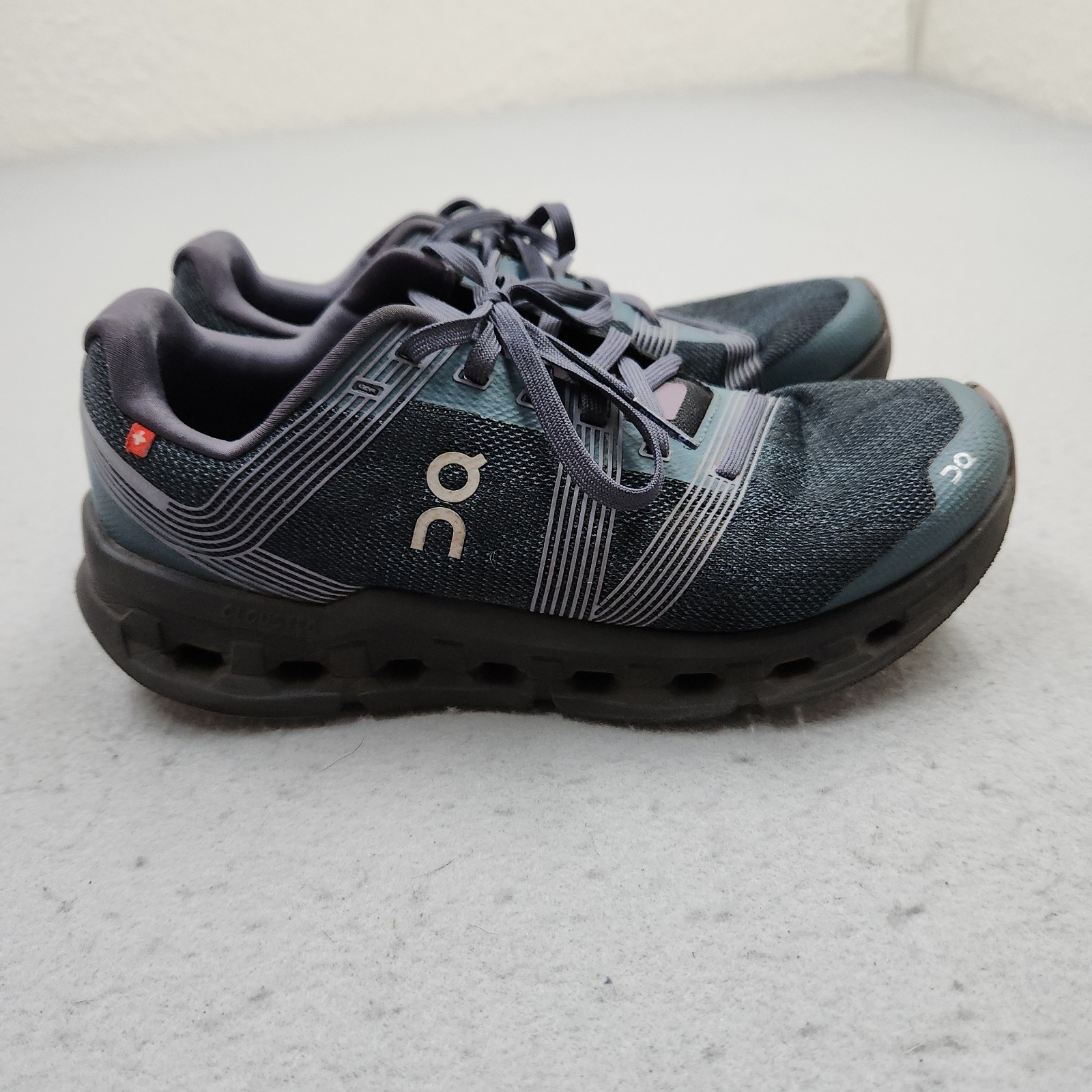 ON Cloud Shoes Womens 7.5 Blue Purple Storm Magnet Cloudgo Running Sneakers