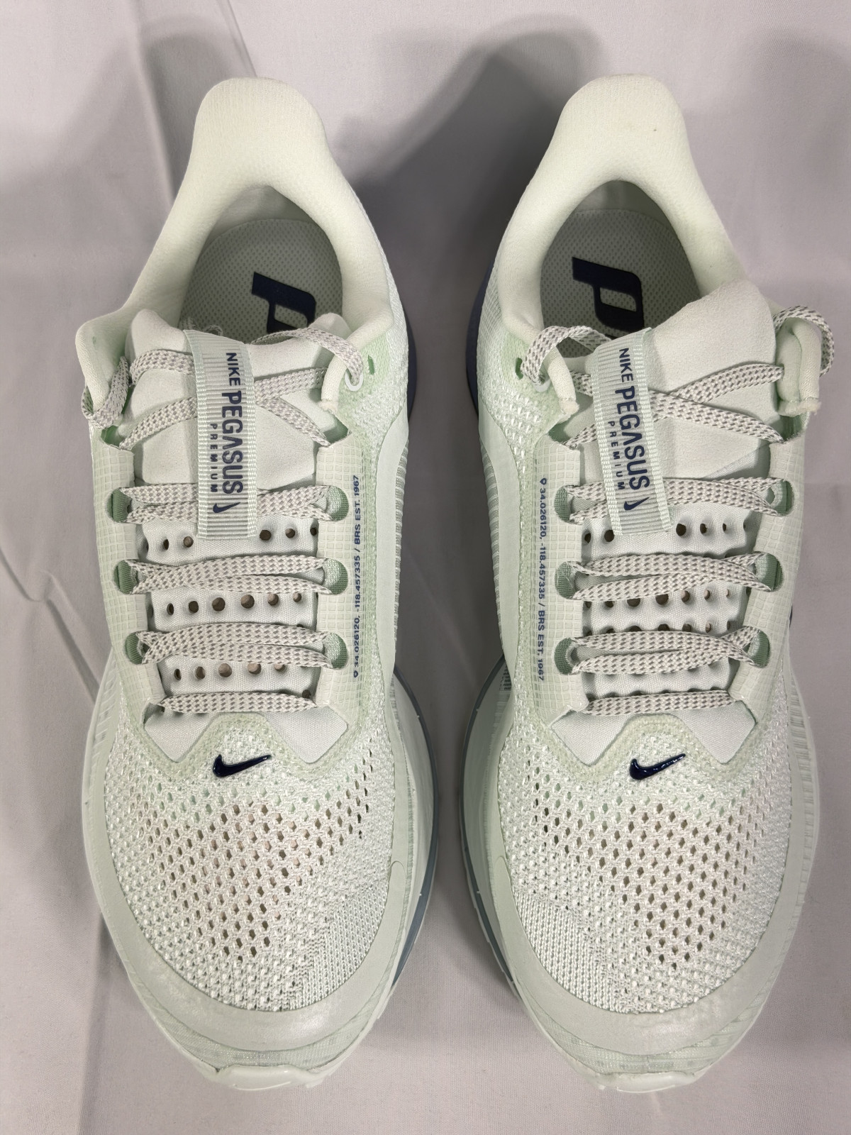 Nike Pegasus Premium Barely Green Blue Void Shoe Women’s Size 10 HQ2593-301 NEW