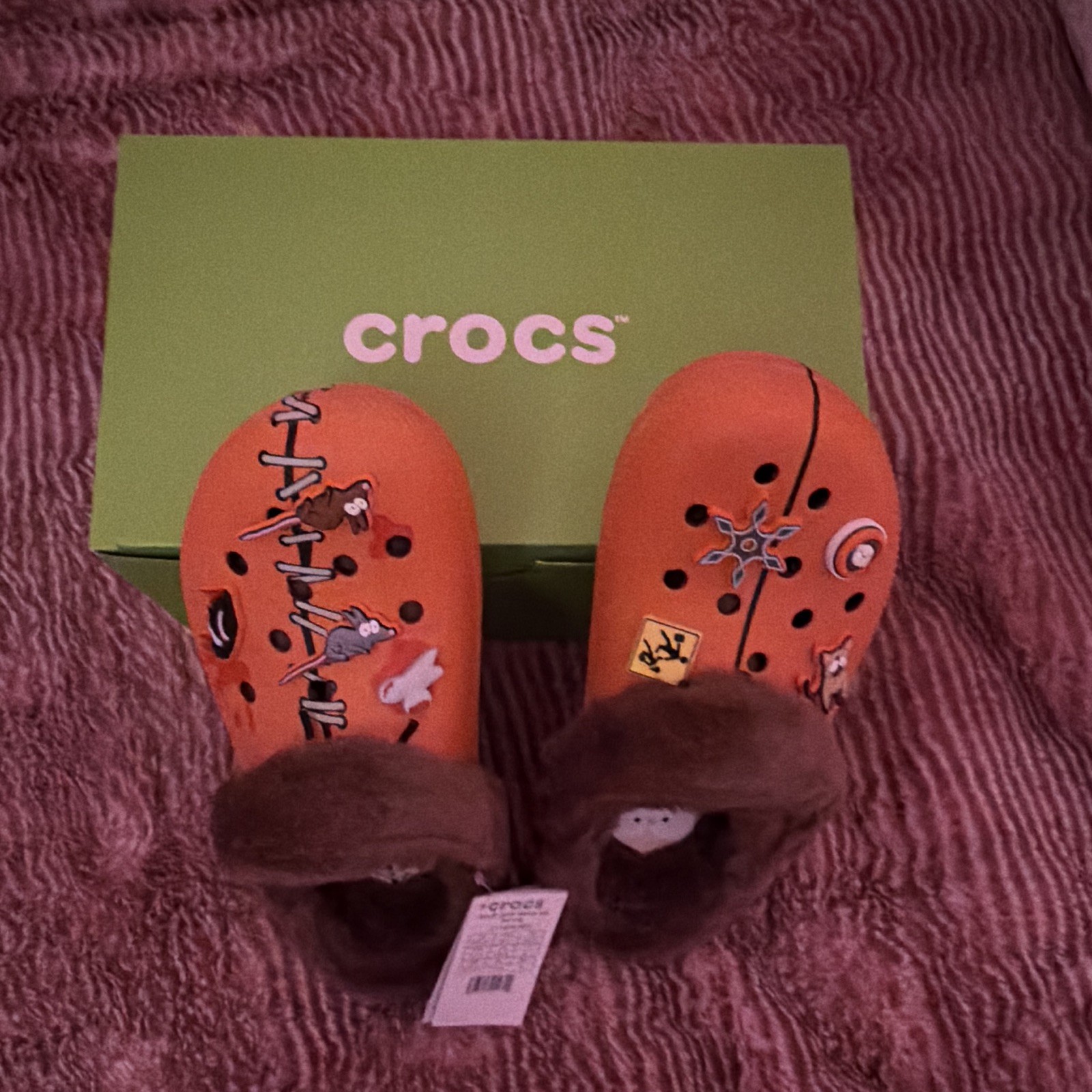 Crocs South Park Kenny Classic Clog Multicolor Graphic Slip-On Comfort M9/W11