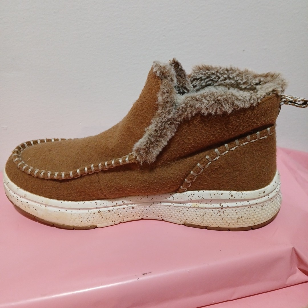 Women’s Size 10 Bobs Memory Foam Booties Faux Fur Lined Comfort Memory Foam