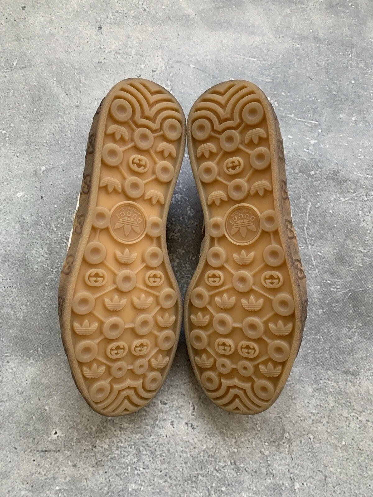 ADIDAS x GUCCI GAZELLE MONOGRAM WOMEN’S SHOES SIZE US 5 UK 3.5 EU 36