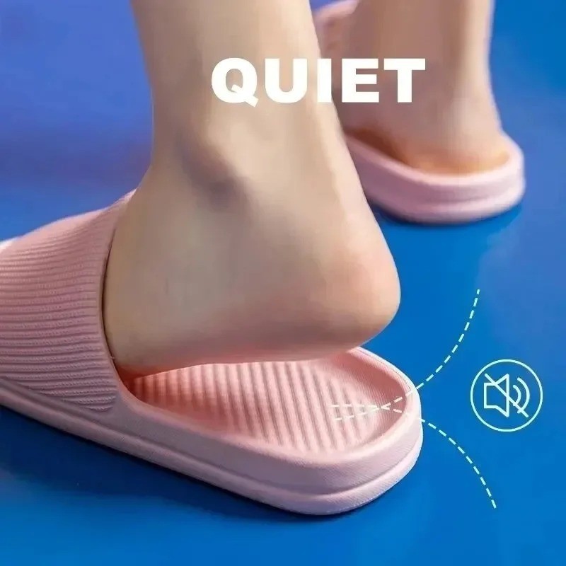 EVA Shower Slippers Non Slip Soft Sole Bathroom Sandals Indoor Home Shoes