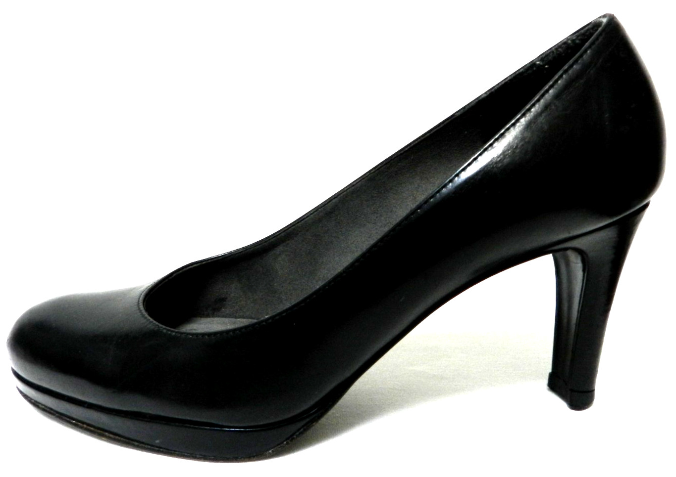 Stuart Weitzman Size 7 Leather classic heels pumps Women black versatile